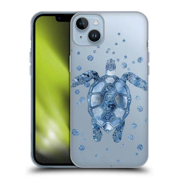 Head Case Designs Officially Licensed LebensArt Nature Turtle Soft Gel Case Compatible with Apple iPhone 14 Plus
