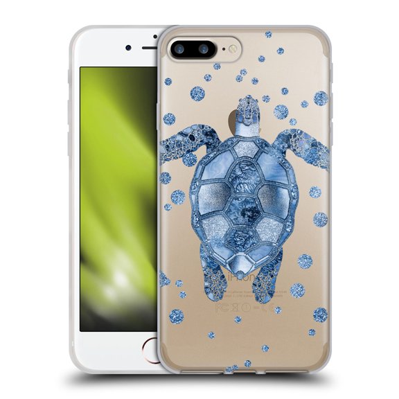 Head Case Designs Officially Licensed LebensArt Nature Turtle Soft Gel Case Compatible with Apple iPhone 7 Plus / iPhone 8 Plus