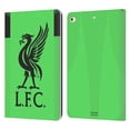 thumbnail image 1 of Head Case Designs Officially Licensed Liverpool Football Club 2019/20 Kit Away Goalkeeper Leather Book Wallet Case Compatible with Apple iPad 9.7 2017 / iPad 9.7 2018, 1 of 6