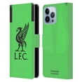 thumbnail image 1 of Head Case Designs Officially Licensed Liverpool Football Club 2019/20 Kit Away Goalkeeper Leather Book Wallet Case Cover Compatible with Apple iPhone 13 Pro Max, 1 of 6