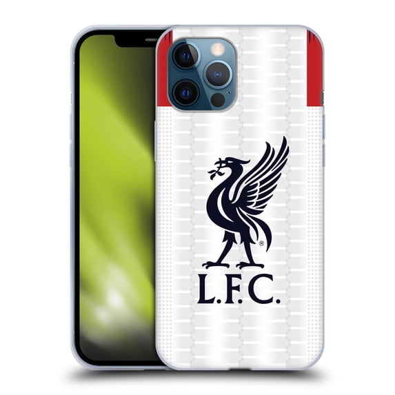 Head Case Designs Officially Licensed Liverpool Football Club 2019/20 Kit Away Soft Gel Case Compatible with Apple iPhone 12 Pro Max