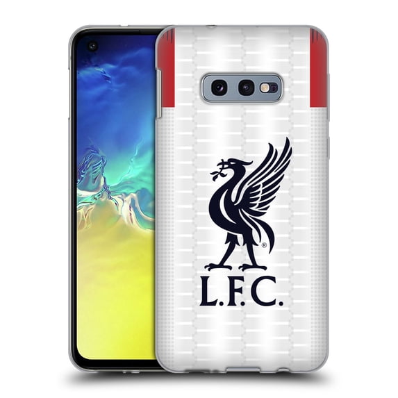 Head Case Designs Officially Licensed Liverpool Football Club 2019/20 Kit Away Soft Gel Case Compatible with Samsung Galaxy S10e