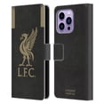 thumbnail image 1 of Head Case Designs Officially Licensed Liverpool Football Club 2019/20 Kit Home Goalkeeper Leather Book Wallet Case Cover Compatible with Apple iPhone 14 Pro Max, 1 of 6