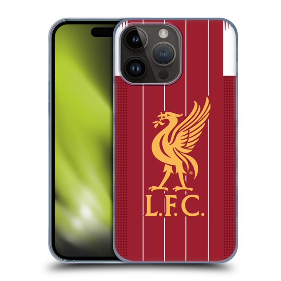 Head Case Designs Officially Licensed Liverpool Football Club 2019/20 Kit Home Hard Back Case Compatible with Apple iPhone 15 Pro Max