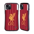 thumbnail image 1 of Head Case Designs Officially Licensed Liverpool Football Club 2019/20 Kit Home Hybrid Case Compatible with Apple iPhone 15 Plus, 1 of 7