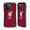 thumbnail image 1 of Head Case Designs Officially Licensed Liverpool Football Club 2022/23 Kit Home Hybrid Case Compatible with Apple iPhone 15 Pro, 1 of 7