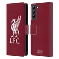 thumbnail image 1 of Head Case Designs Officially Licensed Liverpool Football Club 2022/23 Kit Home Leather Book Wallet Case Cover Compatible with Samsung Galaxy S21 FE 5G, 1 of 6