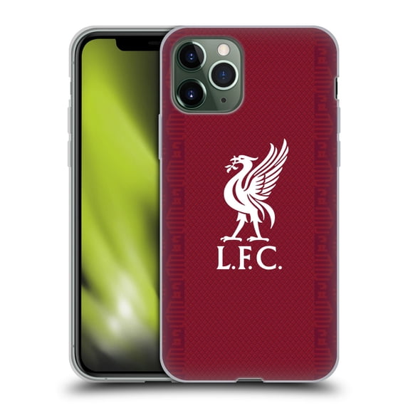 Head Case Designs Officially Licensed Liverpool Football Club 2022/23 Kit Home Soft Gel Case Compatible with Apple iPhone 11 Pro
