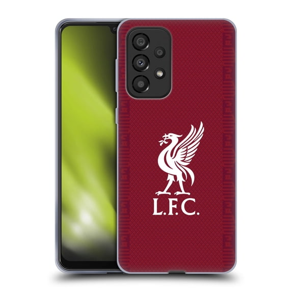 Head Case Designs Officially Licensed Liverpool Football Club 2022/23 Kit Home Soft Gel Case Compatible with Samsung Galaxy A33 5G (2022)