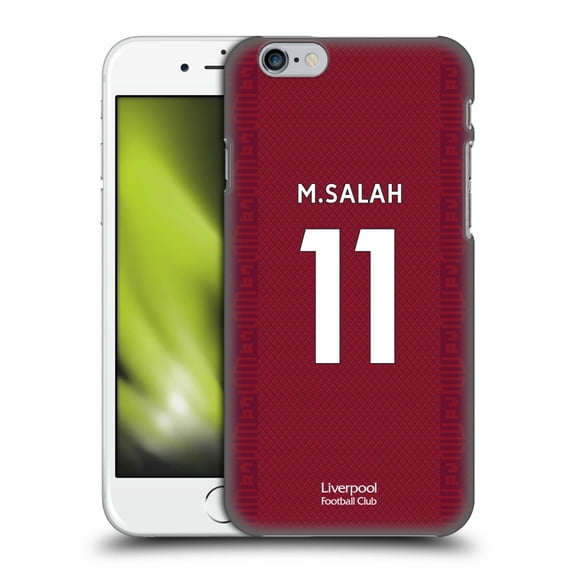 Head Case Designs Officially Licensed Liverpool Football Club 2022/23 Players Home Kit Mohamed Salah Hard Back Case Compatible with Apple iPhone 6 / iPhone 6s
