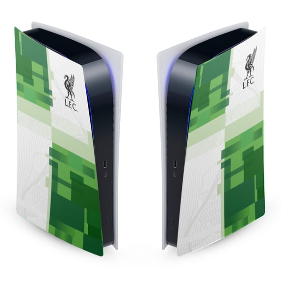 Head Case Designs Officially Licensed Liverpool Football Club 2023/24 Away Kit Vinyl Sticker Skin Decal Cover Compatible with Sony PS5 Digital Edition Console