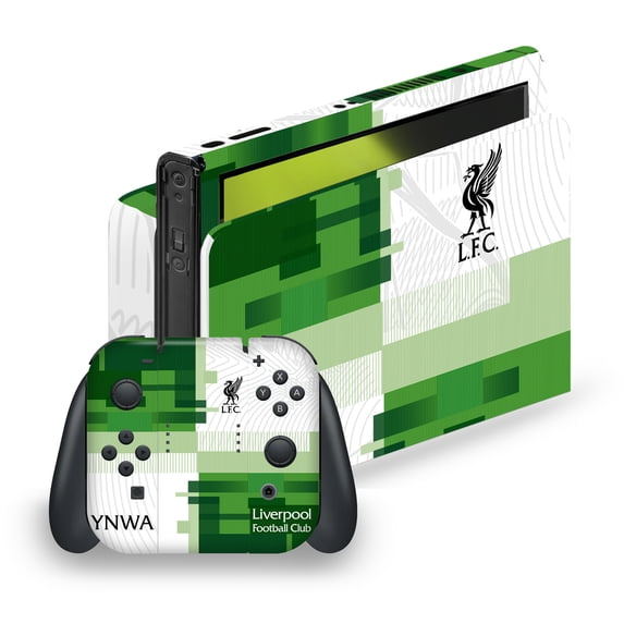 Head Case Designs Officially Licensed Liverpool Football Club 2023/24 Away Kit Vinyl Sticker Skin Decal Cover Compatible with Nintendo Switch OLED