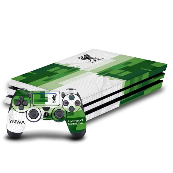 Head Case Designs Officially Licensed Liverpool Football Club 2023/24 Away Kit Vinyl Sticker Skin Decal Cover Compatible with Sony PS4 Pro Bundle
