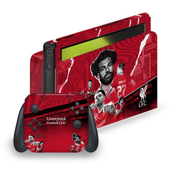 Head Case Designs Officially Licensed Liverpool Football Club 2023/24 Players Vinyl Sticker Skin Decal Cover Compatible with Nintendo Switch OLED
