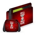 thumbnail image 1 of Head Case Designs Officially Licensed Liverpool Football Club Art YNWA Vinyl Sticker Skin Decal Cover Compatible with Nintendo Switch OLED, 1 of 9