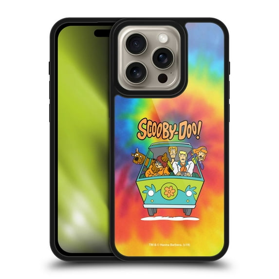 Head Case Designs Scooby-Doo Mystery Inc. Tie Dye Gel Armour Case For Apple iPhone 16 Pro