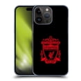 thumbnail image 1 of Head Case Designs Officially Licensed Liverpool Football Club Crest 1 Black 2 Hard Back Case Compatible with Apple iPhone 15 Pro Max, 1 of 7
