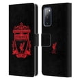 thumbnail image 1 of Head Case Designs Officially Licensed Liverpool Football Club Crest 1 Black 2 Leather Book Wallet Case Cover Compatible with Samsung Galaxy S20 FE / 5G, 1 of 6