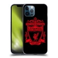 thumbnail image 1 of Head Case Designs Officially Licensed Liverpool Football Club Crest 1 Black 2 Soft Gel Case Compatible with Apple iPhone 12 Pro Max, 1 of 7