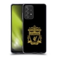 thumbnail image 1 of Head Case Designs Officially Licensed Liverpool Football Club Crest 1 Black 3 Soft Gel Case Compatible with Samsung Galaxy A52 / A52s / 5G (2021), 1 of 7