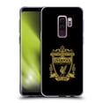 thumbnail image 1 of Head Case Designs Officially Licensed Liverpool Football Club Crest 1 Black 3 Soft Gel Case Compatible with Samsung Galaxy S9+ / S9 Plus, 1 of 7