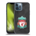 thumbnail image 1 of Head Case Designs Officially Licensed Liverpool Football Club Crest 1 Black Geometric 1 Soft Gel Case Compatible with Apple iPhone 13 Pro Max, 1 of 7