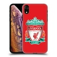 thumbnail image 1 of Head Case Designs Officially Licensed Liverpool Football Club Crest 1 Red 1 Hard Back Case Compatible with Apple iPhone XR, 1 of 7
