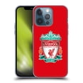 thumbnail image 1 of Head Case Designs Officially Licensed Liverpool Football Club Crest 1 Red 1 Soft Gel Case Compatible with Apple iPhone 13 Pro, 1 of 7