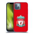thumbnail image 1 of Head Case Designs Officially Licensed Liverpool Football Club Crest 1 Red 1 Soft Gel Case Compatible with Apple iPhone 13, 1 of 7