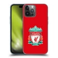 thumbnail image 1 of Head Case Designs Officially Licensed Liverpool Football Club Crest 1 Red 1 Soft Gel Case Compatible with Apple iPhone 14 Pro Max, 1 of 7