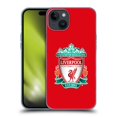 thumbnail image 1 of Head Case Designs Officially Licensed Liverpool Football Club Crest 1 Red 1 Soft Gel Case Compatible with Apple iPhone 15 Plus, 1 of 7