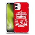 thumbnail image 1 of Head Case Designs Officially Licensed Liverpool Football Club Crest 1 Red 2 Soft Gel Case Compatible with Apple iPhone 12 Mini, 1 of 7