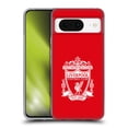 thumbnail image 1 of Head Case Designs Officially Licensed Liverpool Football Club Crest 1 Red 2 Soft Gel Case Compatible with Google Pixel 8, 1 of 7