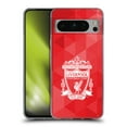 thumbnail image 1 of Head Case Designs Officially Licensed Liverpool Football Club Crest 1 Red Geometric 2 Soft Gel Case Compatible with Google Pixel 8 Pro, 1 of 7