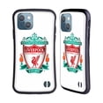 thumbnail image 1 of Head Case Designs Officially Licensed Liverpool Football Club Crest 1 White 1 Hybrid Case Compatible with Apple iPhone 13, 1 of 7