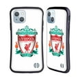 thumbnail image 1 of Head Case Designs Officially Licensed Liverpool Football Club Crest 1 White 1 Hybrid Case Compatible with Apple iPhone 14, 1 of 7