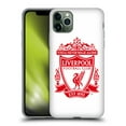 thumbnail image 1 of Head Case Designs Officially Licensed Liverpool Football Club Crest 1 White 2 Soft Gel Case Compatible with Apple iPhone 11 Pro Max, 1 of 7