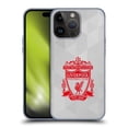 thumbnail image 1 of Head Case Designs Officially Licensed Liverpool Football Club Crest 1 White Geometric 2 Soft Gel Case Compatible with Apple iPhone 15 Pro Max, 1 of 7