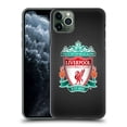 thumbnail image 1 of Head Case Designs Officially Licensed Liverpool Football Club Crest 2 Black Pixel 1 Hard Back Case Compatible with Apple iPhone 11 Pro Max, 1 of 7