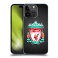 thumbnail image 1 of Head Case Designs Officially Licensed Liverpool Football Club Crest 2 Black Pixel 1 Hard Back Case Compatible with Apple iPhone 15 Pro, 1 of 7
