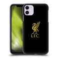 thumbnail image 1 of Head Case Designs Officially Licensed Liverpool Football Club Liver Bird Gold Logo On Black Hard Back Case Compatible with Apple iPhone 11, 1 of 7