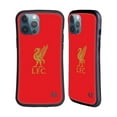 thumbnail image 1 of Head Case Designs Officially Licensed Liverpool Football Club Liver Bird Gold Logo On Red Hybrid Case Compatible with Apple iPhone 13 Pro Max, 1 of 7