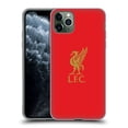 thumbnail image 1 of Head Case Designs Officially Licensed Liverpool Football Club Liver Bird Gold Logo On Red Soft Gel Case Compatible with Apple iPhone 11 Pro Max, 1 of 7