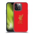 thumbnail image 1 of Head Case Designs Officially Licensed Liverpool Football Club Liver Bird Gold Logo On Red Soft Gel Case Compatible with Apple iPhone 14 Pro, 1 of 7