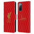 thumbnail image 1 of Head Case Designs Officially Licensed Liverpool Football Club Liver Bird Gold On Red Kit Leather Book Wallet Case Cover Compatible with Samsung Galaxy S20 FE / 5G, 1 of 6