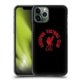 thumbnail image 1 of Head Case Designs Officially Licensed Liverpool Football Club Liver Bird Red LFC On Black Hard Back Case Compatible with Apple iPhone 11 Pro, 1 of 7