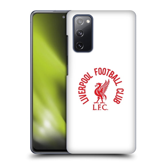 Head Case Designs Officially Licensed Liverpool Football Club Liver Bird Red LFC On White Hard Back Case Compatible with Samsung Galaxy S20 FE / 5G
