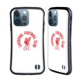 thumbnail image 1 of Head Case Designs Officially Licensed Liverpool Football Club Liver Bird Red LFC On White Hybrid Case Compatible with Apple iPhone 13 Pro, 1 of 7