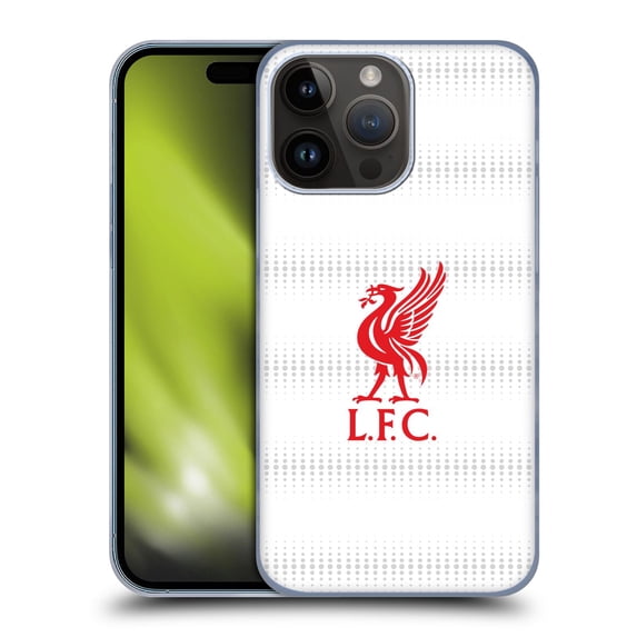 Head Case Designs Officially Licensed Liverpool Football Club Liver Bird Red Logo And Pattern Hard Back Case Compatible with Apple iPhone 15 Pro Max
