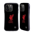thumbnail image 1 of Head Case Designs Officially Licensed Liverpool Football Club Liver Bird Red Logo On Black Hybrid Case Compatible with Apple iPhone 15 Pro, 1 of 7